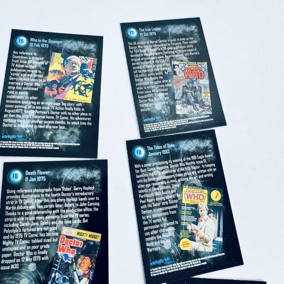 Doctor Who 'The Definitive Collection Series 2' Foil Stamped F1 - F11 Lot - Picture 12 of 13